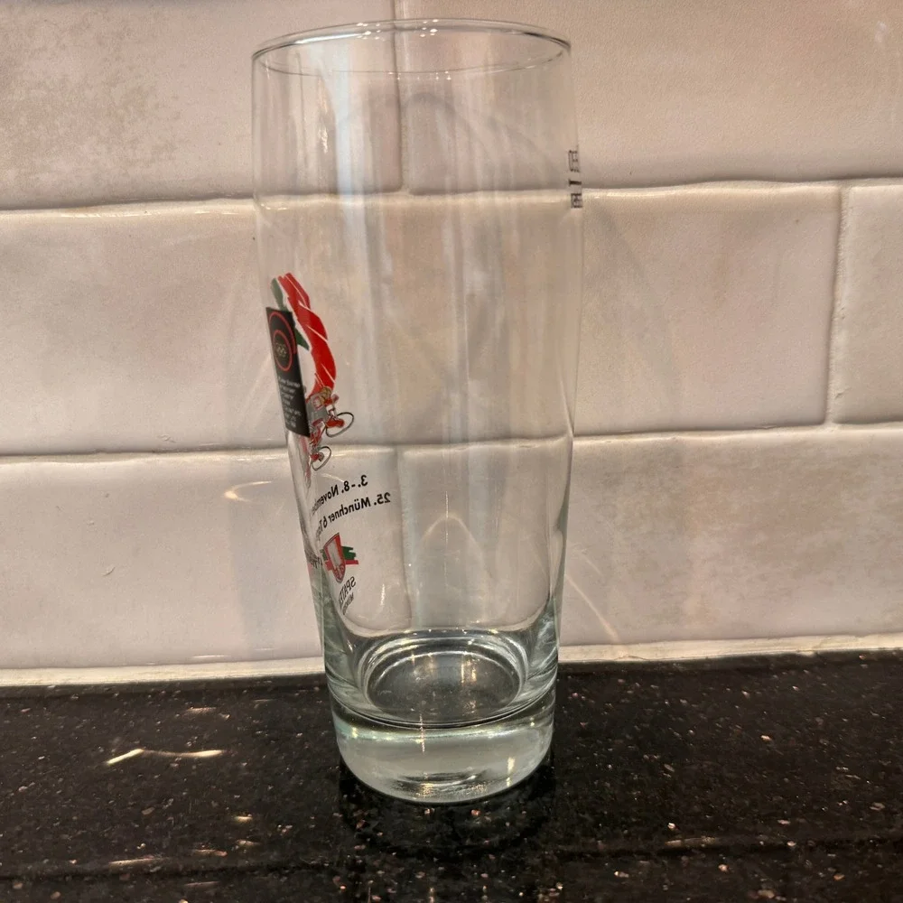 Vintage 1988 Spaten Munchen 6 Tage-Rennen Cycling Beer Glass Rastal 0.5L Olympic